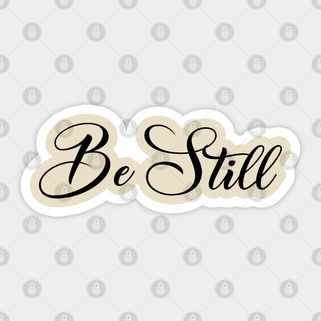 be still christian gift Sticker by cbpublic